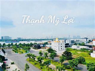 Đất vị trí đẹp! bán đất ngang 15m xây biệt thự kdc thạnh mỹ lợi dt 285m2  63 tỷ
