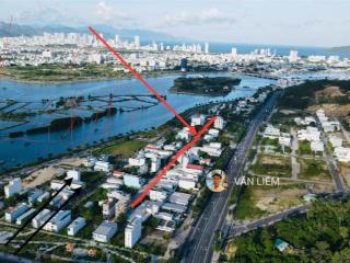 Đất tái định cư hòn rớ 2  nhánh sông  đường bê tông 13m  giá bán 5 tỷ