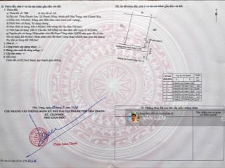 Bán lô đất tại thôn phước sơn, xã phước đồng, nha trang. dt 450m2, ngang 16.8m, thổ 60m2