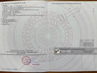 Cần bán lô tái định cư mỹ gia đường nhựa 18m phường nam nha trang  sổ hồng riêng