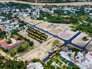 Bán đất tái định cư ngọc hiệp  nha trang, dt 62m2 ngang 5m  đường nhựa rộng 10m 