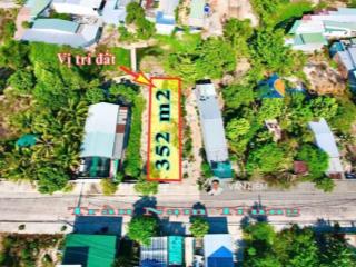 Bán lô mặt tiền trần nam trung phước đồng nam nha trang dt 353m cln , 132m quy hoạch thổ