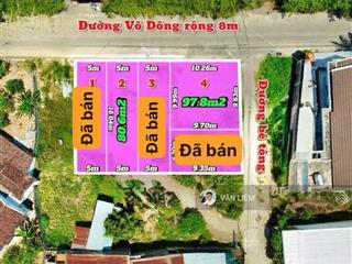 Bán đất đường lớn võ dõng vĩnh trung. cách đường 23/10 chỉ 100m,đường lớn phú hợp kinh doanh mua