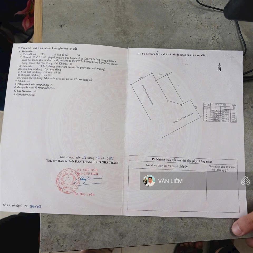 Bán lô góc đẹp 59m2 tđc vcn phước long i  vị trí đắc địa góc đường f1 thuận tiện