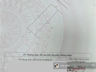 Đất tđc hòn rớ đối diện công viên
 diện tích  87.5m2 ( ngang 5m )
 hiện trạng 2 mặt tiền