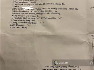 Bán nhà cấp 4 đường số 2, trường sơn, cạnh chung cư ph. đường rộng 7m. sổ hồng hoàn công