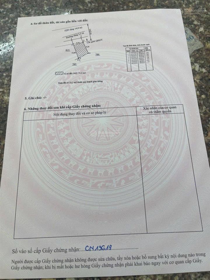 Bán đất xuân lạc, vĩnh ngọc  tây nha trang, gần nhà hàng đồng xanh diện tích 100m2 ngang 6,5m