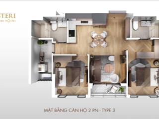 Còn 2 suất nội bộ giá "cực tốt", căn hộ cao cấp masteri lumière boulevard  74m2, nhà mới 100%