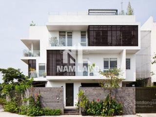 Cho thuê nhà đẹp tại khu villa thủ thiêm góc 2 mặt tiền 3 lầu 4 phòng ngủ thiết kế châu âu