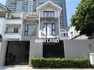 Cho thuê nhà trong khu biệt thự hà đô phường thạnh mỹ lợi hầm 3 lầu 4 phòng thiết kế châu âu để ở