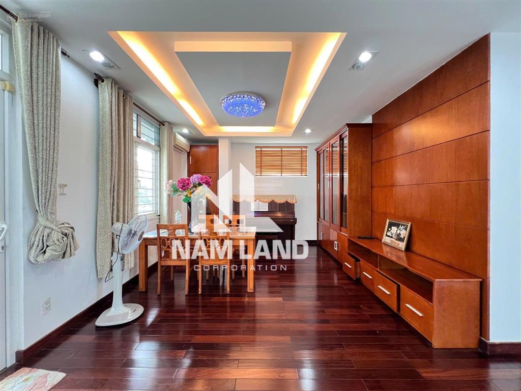 Cho thuê nhà ngang 10m có hầm 3 lầu 6 phòng ngay trung tâm đô thị mới an phú an khánh chỉ 44 triệu