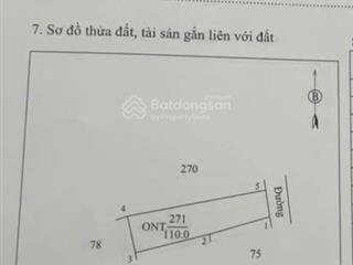 Chính chủ bán 110m2 đất full thổ cư tại văn lâm hưng yên. ô tô qua lại.