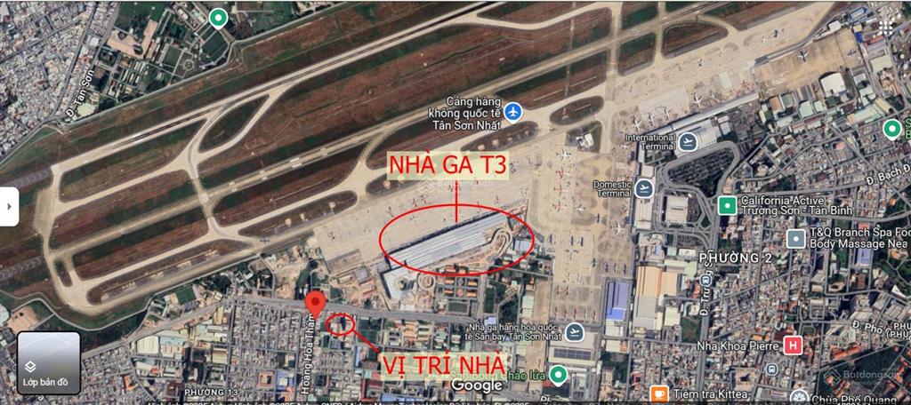 Bán gấp nhà góc 2 mặt hẻm hoàng hoa thám tân bình 57,2m², 3 tầng kiên cố, chỉ 13,2 tỷ  sát ga t3!
