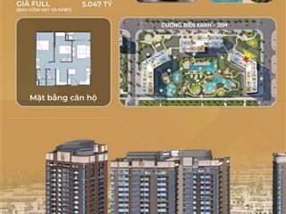 Chỉ từ 58.4 tr/m2 căn 2pn + view biệt thự & cây xanh tại masteri trinity square!
