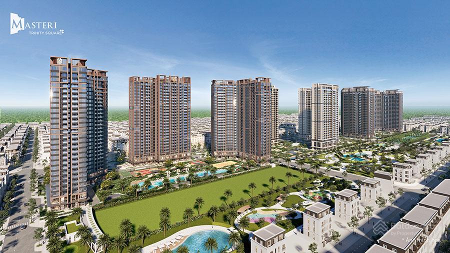 Bán căn hộ 2pn, 1wc tại masteri trinity square, 2,9 tỷ, 50,3m2, giá cực chất