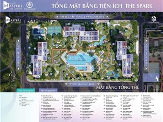 Quỹ căn 1,2,3 ngủ giá gốc cđt masteri ocean park 3 với 209 tiện ích, cơ hội đầu tư cực hấp dẫn