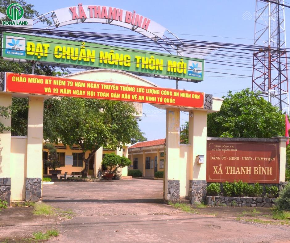 Bán đất ở, cạnh ubnd xã thanh bình, trảng bom, đồng nai