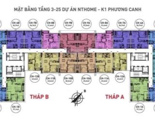 Chính chủ cần bán nhanh căn 2pn2wc (59m2) chung cư nthome (109 phố nhổn)