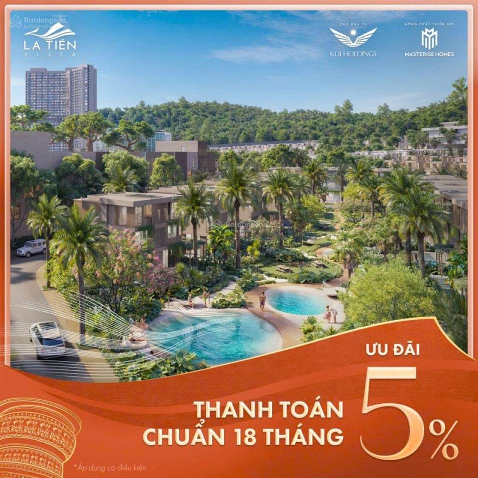 Sốc la tiên villa nha trang chỉ 12,6 tỷ/căn 3 tầng bàn giao full nội thất