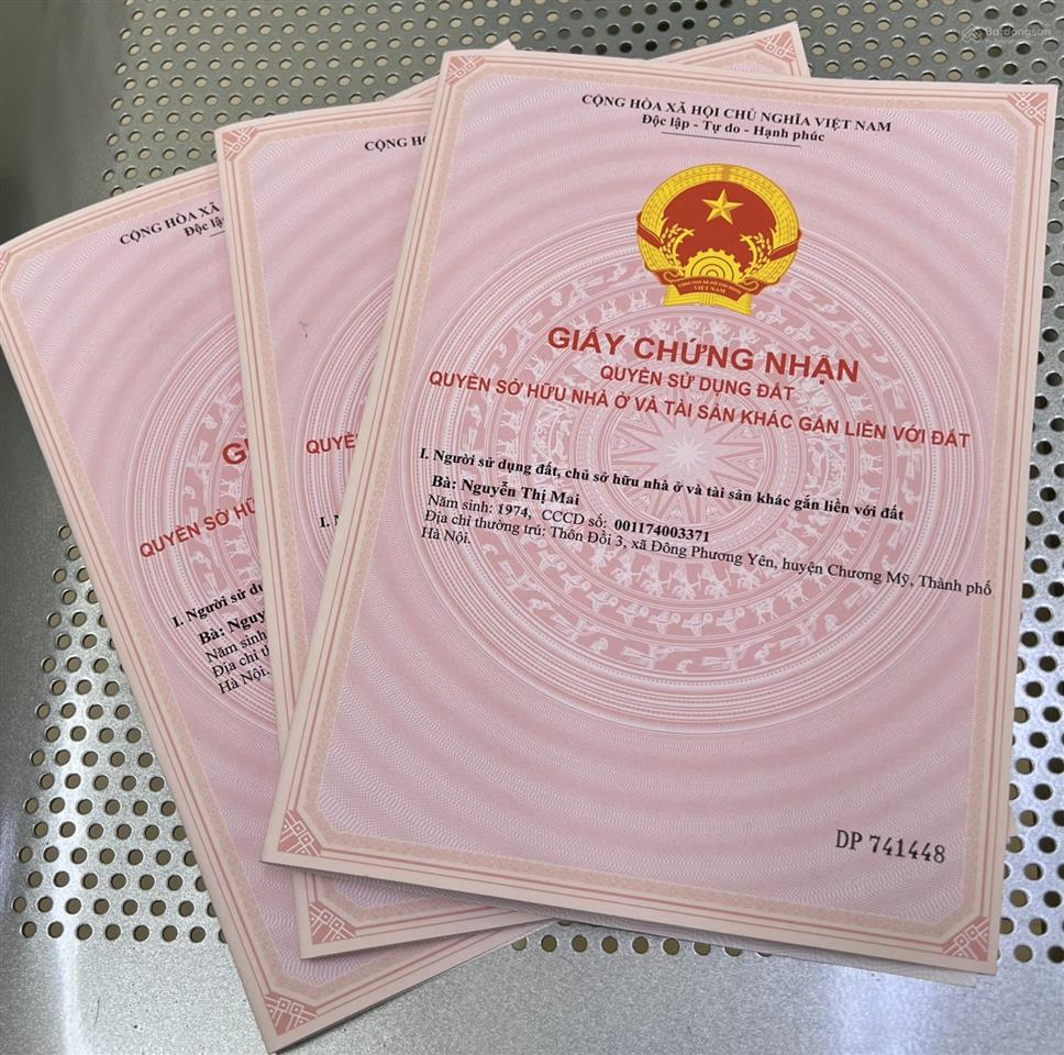 Bán 200m2 nhà đất ở 3 sổ tại xuân mai hà nội