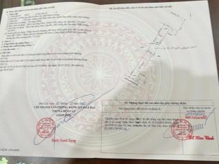 Bán mặt tiền dt744 phú an, bến cát lô đất 2 mặt tiền 7x67m, 300m2 thổ cư giá 5.95 tỷ (850 triệu/m)