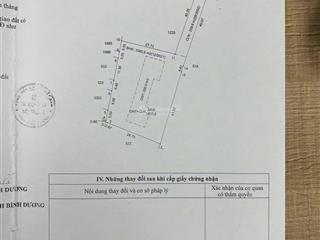 Bán đất phú an bến cát  cách ngã tư phú thứ 200m  1.610m² (300m² thổ cư)  giá 3 tỷ 900