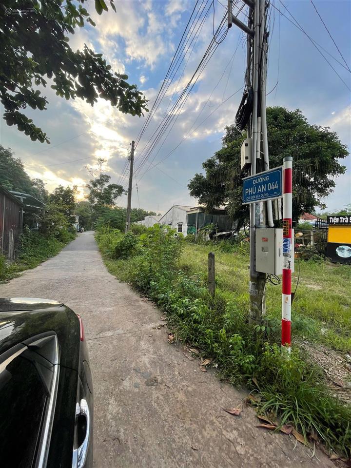 Bán đất phú an gần ngã tư phú thứ 20x9m, 80 m2 thổ cư giá 1ty380