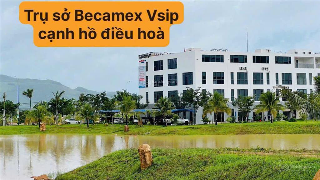 Kẹt tiền bán gấp đất tđc trong kcn vsip bình định đường lớn 16m, dt 7,5x20m=150m2 chỉ 7,5 triệu /m2