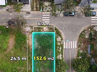 Lô góc đẹp, rẻ nhất sát đường nguyễn sinh sắc ngang 6,7m