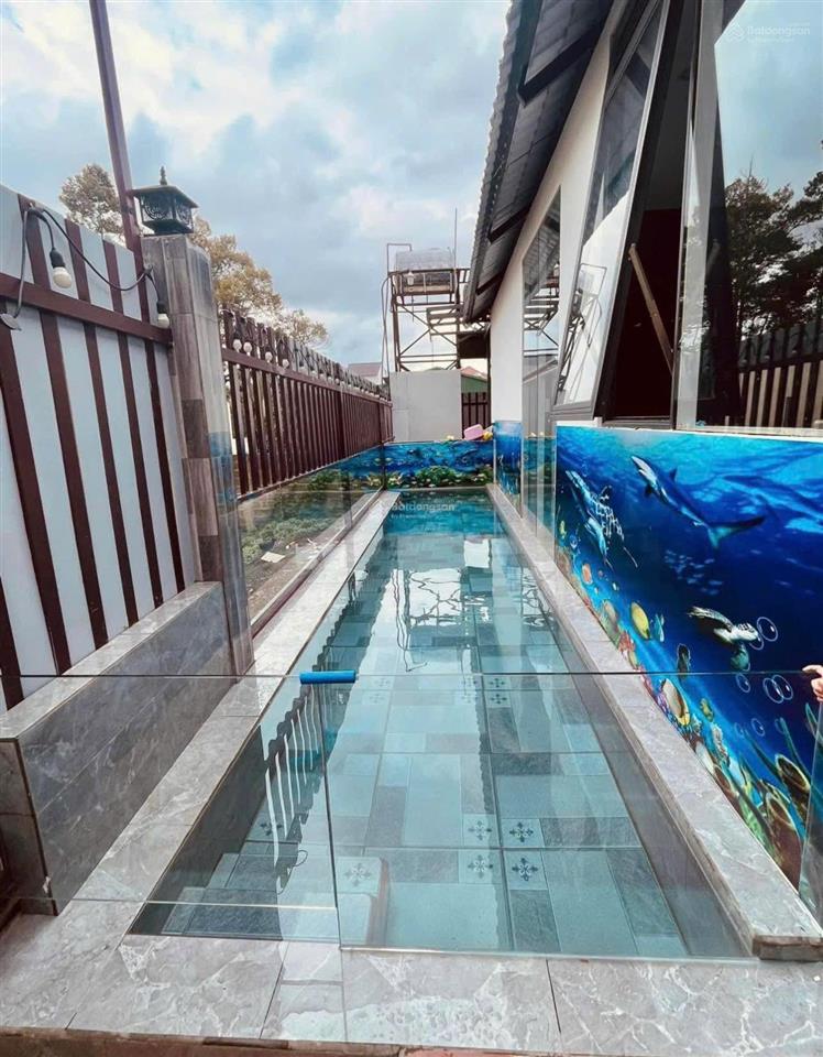 Nhà nghỉ dưỡng trung tâm phường 2tp bảo lộc diện tích 253m2 ngang 10,5m nở hậu 11,5m dài 23,5m