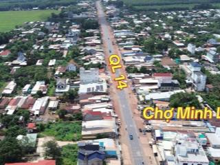 Bán đất nền dt 756 chợ minh lập, 350 triệu, 300m2, sổ sẵn có bank vay, mặt tiền rộng