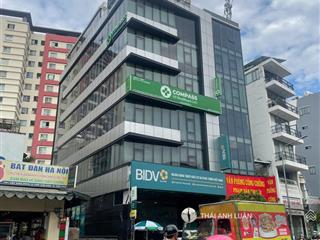 Bán toà nhà mới xây 1200m2 sàn. trần hưng đạo, quận 1. dt 236m2 (7,7x23m)  hầm6tầng. 75 còn 65tỷ