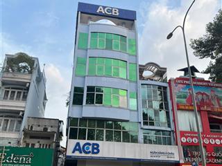 Bán nhà 2 mặt tiền đường 3/2, quận 10. ngân hàng acb thuê 300tr/th. 165m2 (10x17m)  7 tầng. 39 tỷ