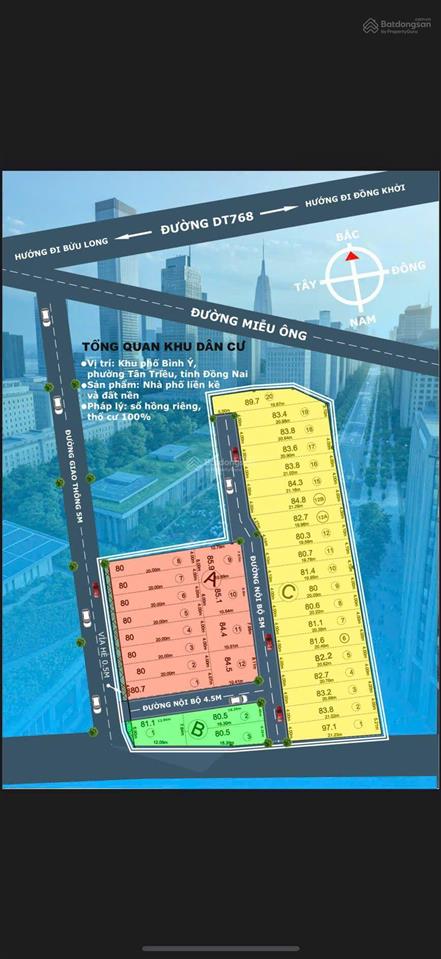 Bên em mới ra 12 lô đất nền và nhà phố liền kề. giá chỉ từ 1.25 tỷ (sổ riêng full thổ cư)