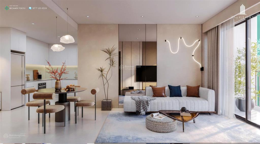 Giá căn hộ nhưng view penthouse căn 2pn the glory giá thuê thu về lên đến 14 triệu/tháng!!!