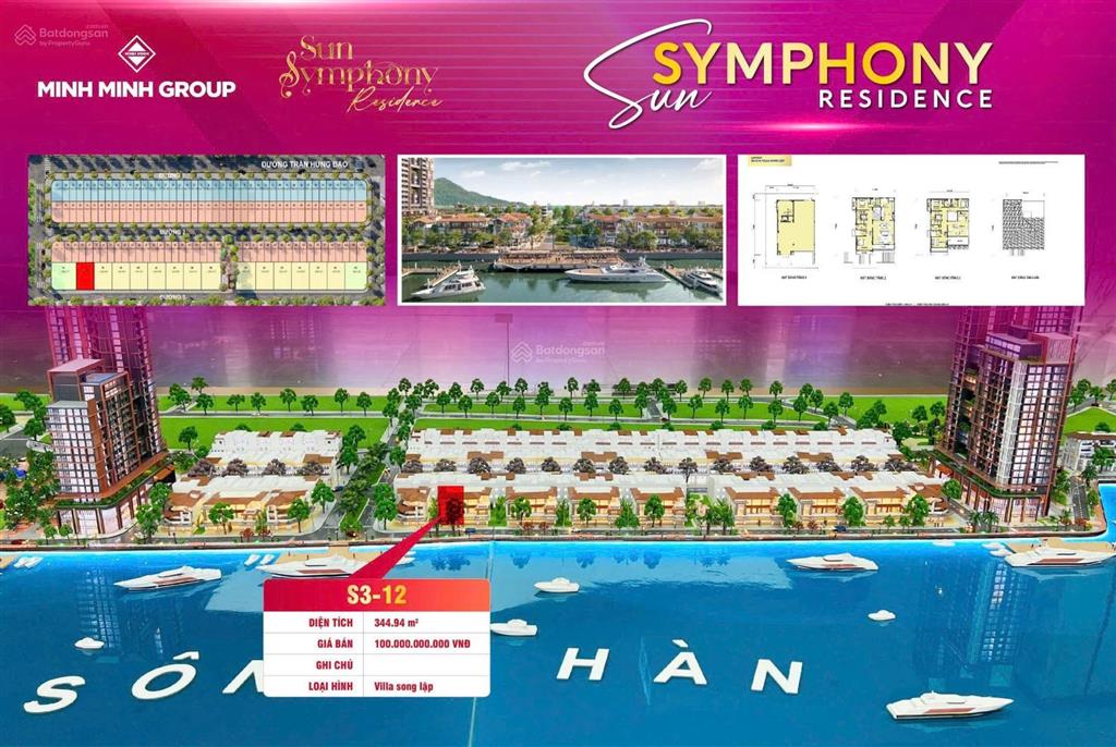 Căn góc sonata hướng sông sát 2 tòa chung cư, thích hợp cho thuê, kinh doanh, buôn bán. ck 10%