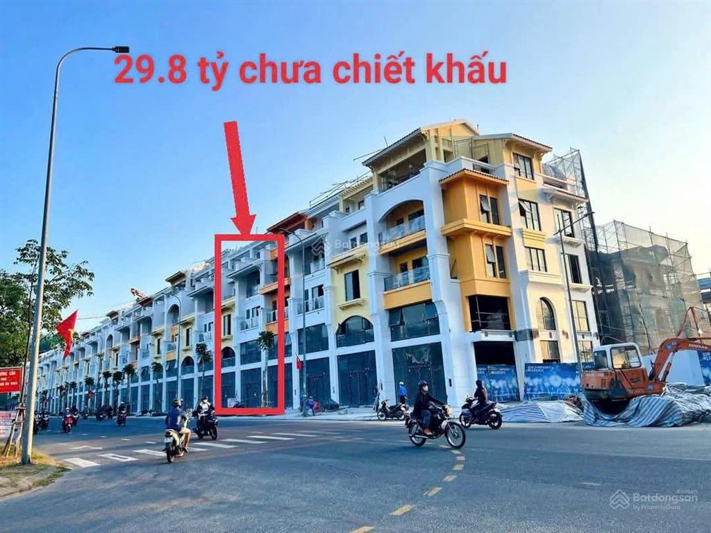 Căn góc sonata hướng sông sát 2 tòa chung cư, thích hợp cho thuê, kinh doanh, buôn bán. ck 10%