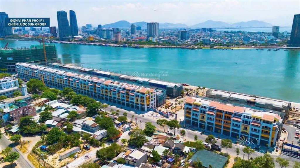 Căn góc sonata hướng sông sát 2 tòa chung cư, thích hợp cho thuê, kinh doanh, buôn bán. ck 10%