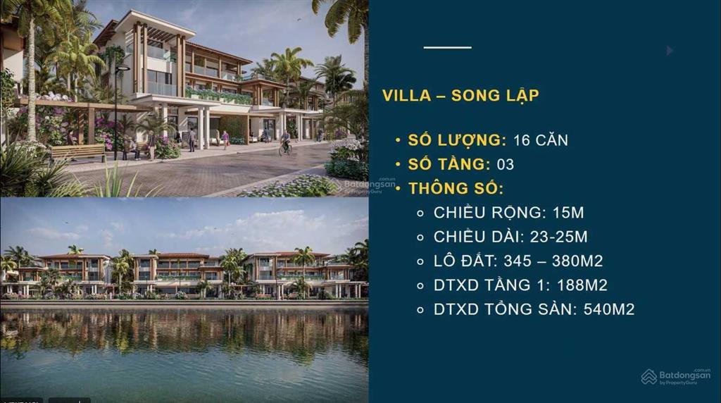 Căn góc sonata hướng sông sát 2 tòa chung cư, thích hợp cho thuê, kinh doanh, buôn bán. ck 10%