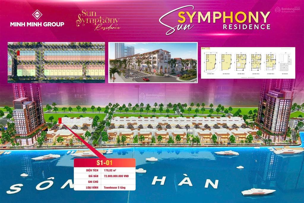 Căn góc sonata hướng sông sát 2 tòa chung cư, thích hợp cho thuê, kinh doanh, buôn bán. ck 10%