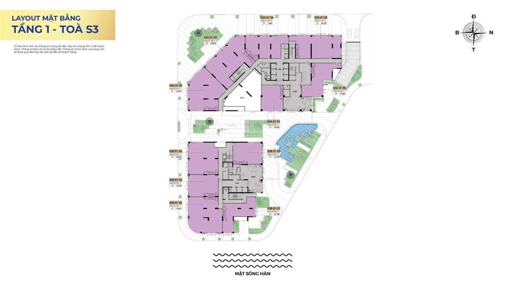 Shophouse khối đế sun symphony view sông hàn, view pháo hoa mặt đường 27m trần hưng đạo