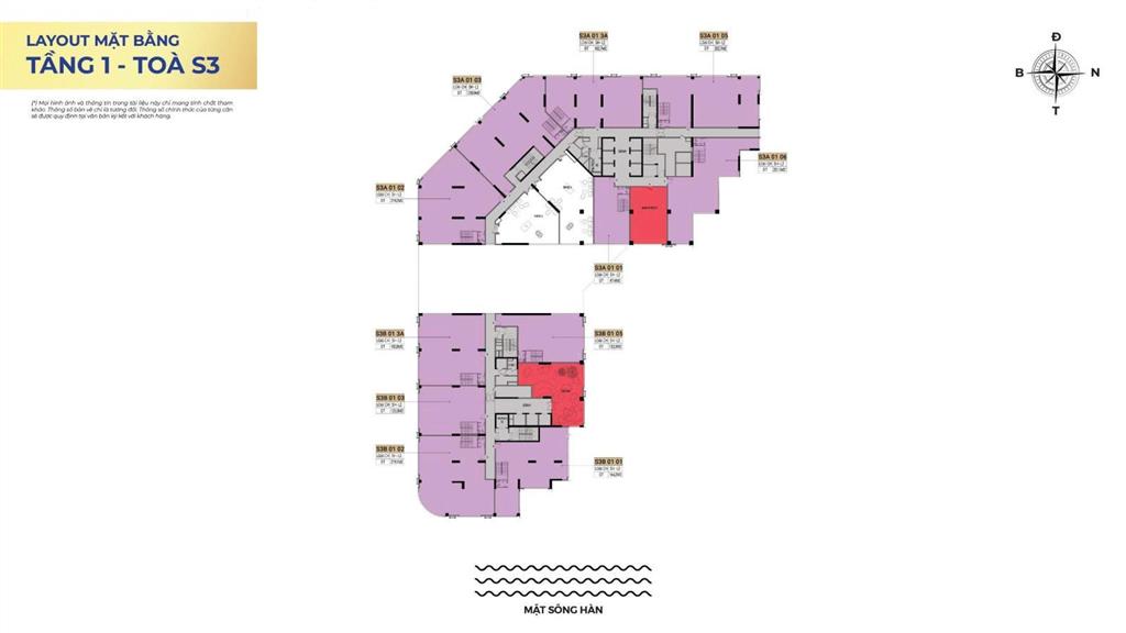Shophouse khối đế sun symphony view sông hàn, view pháo hoa mặt đường 27m trần hưng đạo