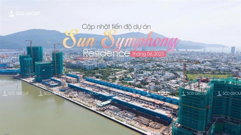 Shophouse khối đế sun symphony view sông hàn, view pháo hoa mặt đường 27m trần hưng đạo