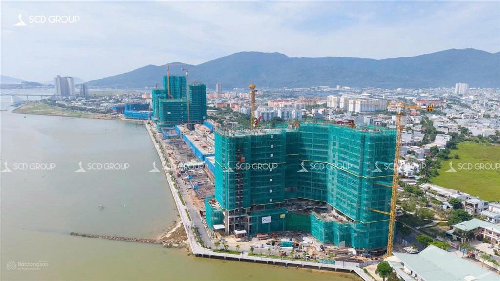 Shophouse khối đế sun symphony view sông hàn, view pháo hoa mặt đường 27m trần hưng đạo