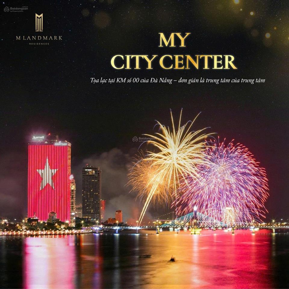 Căn hộ view trực diện sông hàn m landmark, tôn lên đẳng cấp giới thượng lưu tại đà nẵng