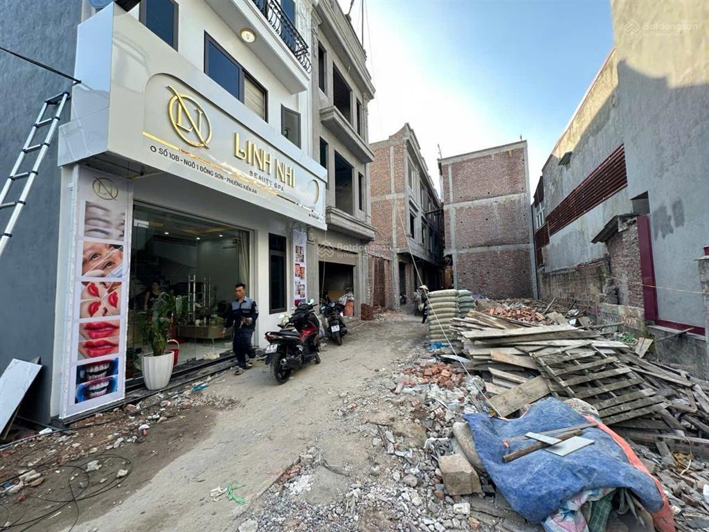 Bán lô đất 40m trung tâm kiến an, vườn hoa chéo