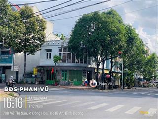 Nhà mặt tiền big c dĩ an, thu nhập 30tr/th. vị trí góc đẹp nhất khu.  0909 290 ***