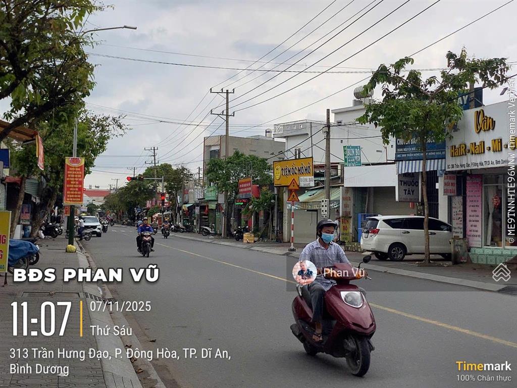 Bán nhà đ. trần hưng đạo, 46 triệu/m2, 258.5m2, 2pn, 1wc, dĩ an,  0909 290 ***