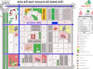 Lô đất đối diện khu trường học,khu căn hộ cao tầng,đường 22mgiá 14.9 triệu/m2dự án long tân city