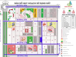 Chỉ 13 triệu/m2.nằm ở khu trung tâm của d.án long tân citymặt sau đường 30m.cắt các trục đường lớn